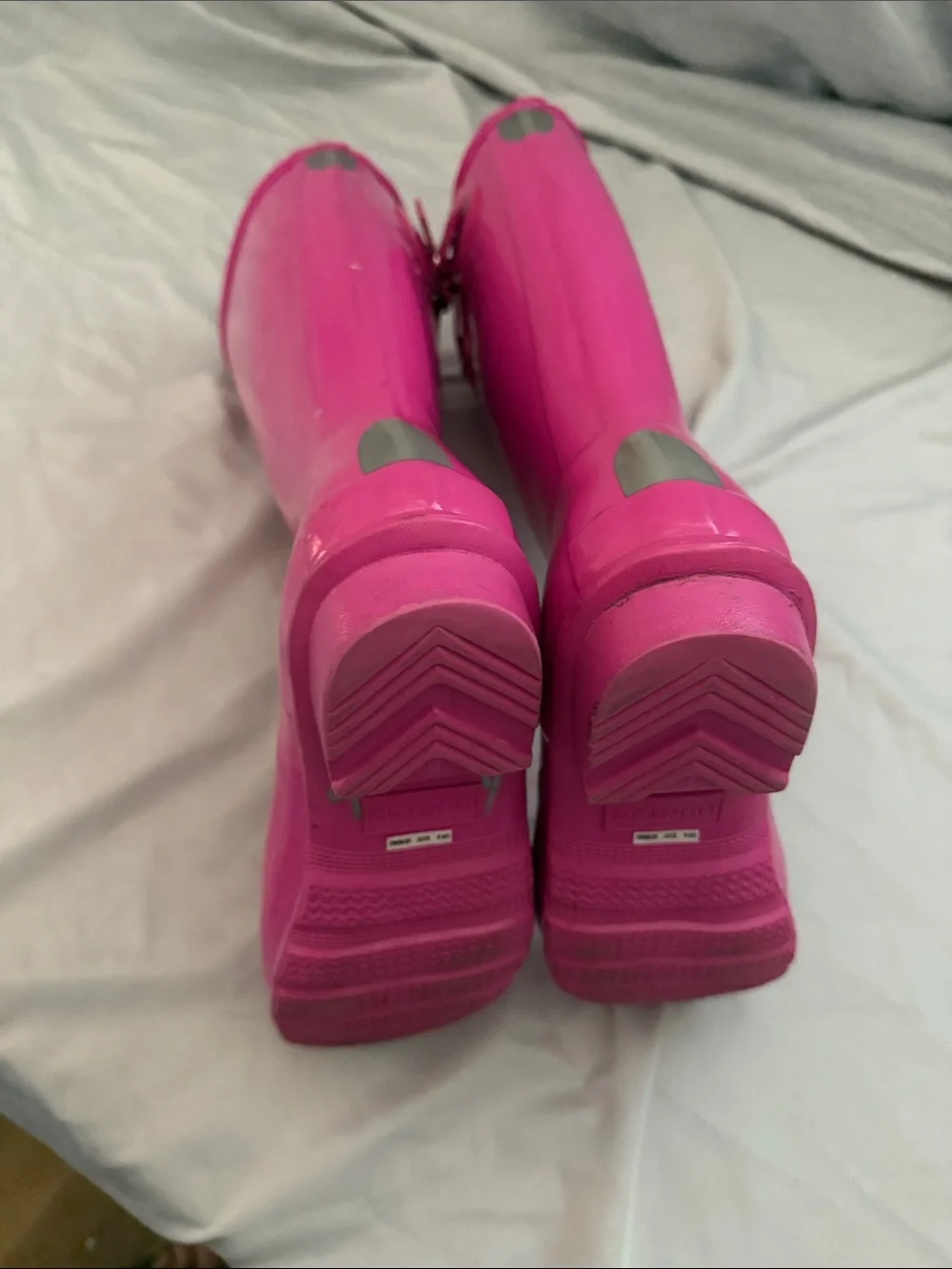 Hunter Hot Pink Women's Tall Rain Boots